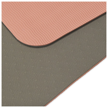 Gaiam Performance Yoga Mat - Στρώμα TPE με ιμάντα μεταφοράς - Olive Διαστάσεις: Μήκος: 173 εκ Πλάτος: 61 εκ Πάχος: 6 mm - mykarma.gr