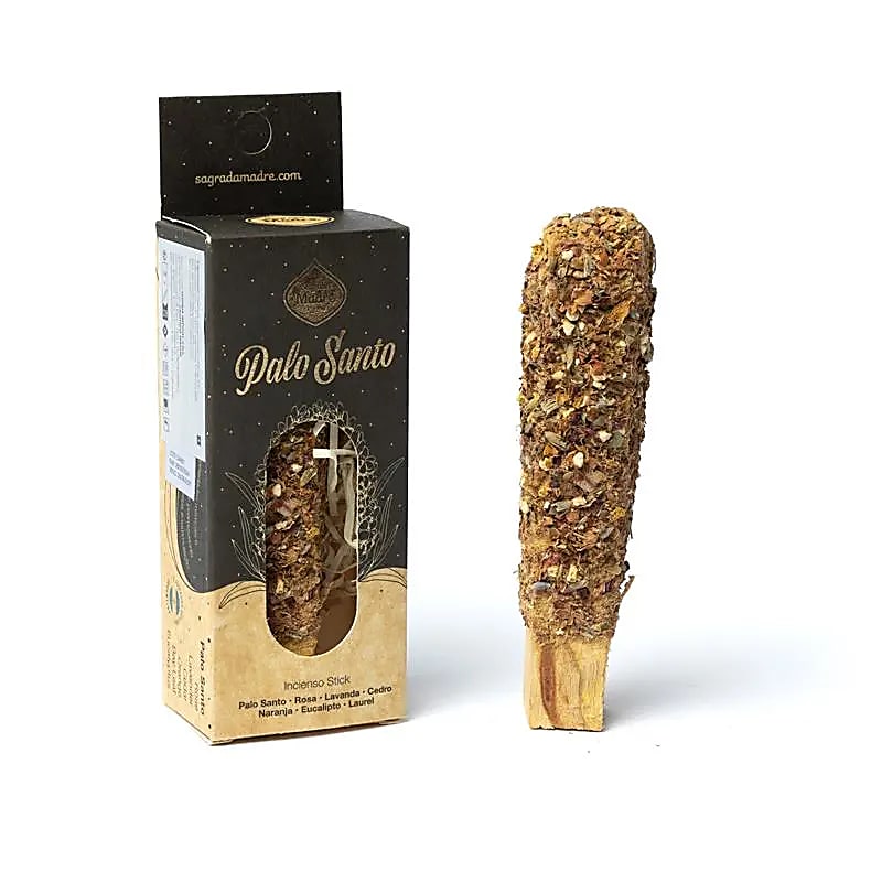 Θυμίαμα Sagrada Madre Ιερό Ξύλο Palo Santo με βότανα - 26 γρ - mykarma.gr
