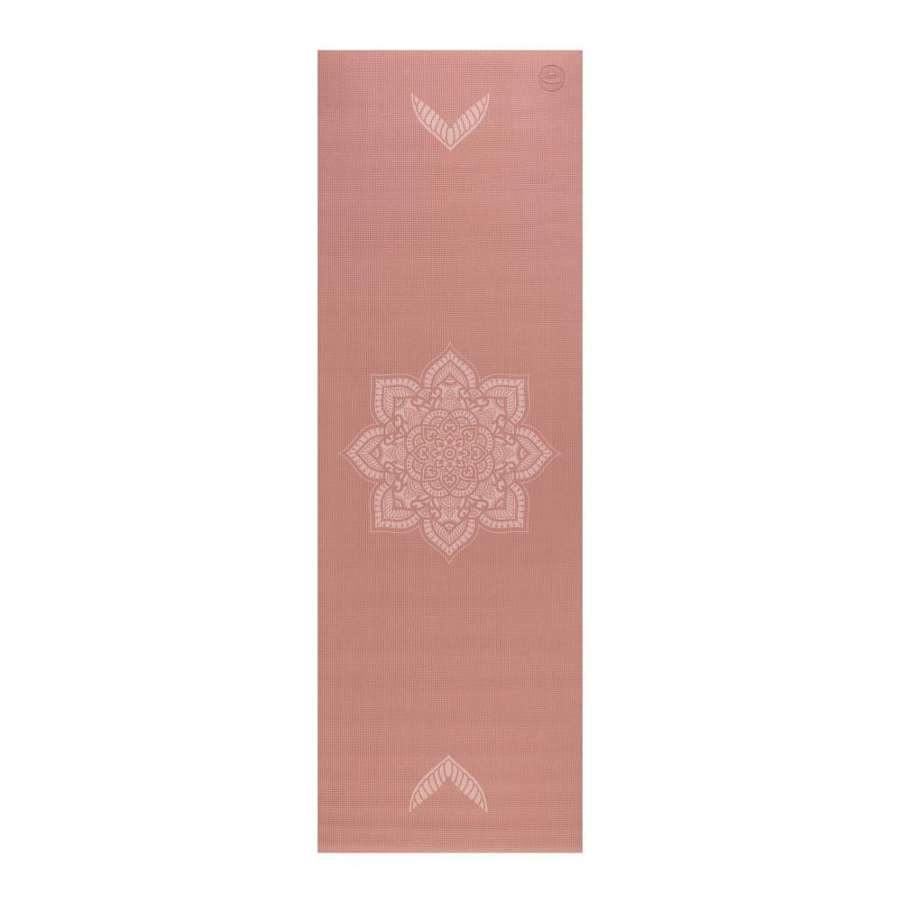 Bodhi στρώμα γιόγκα Leela “Mehndi Mandala” - rose tan  183 x 60 cm, 4.5 mm  Βάρος: 1,4 kg - mykarma.gr