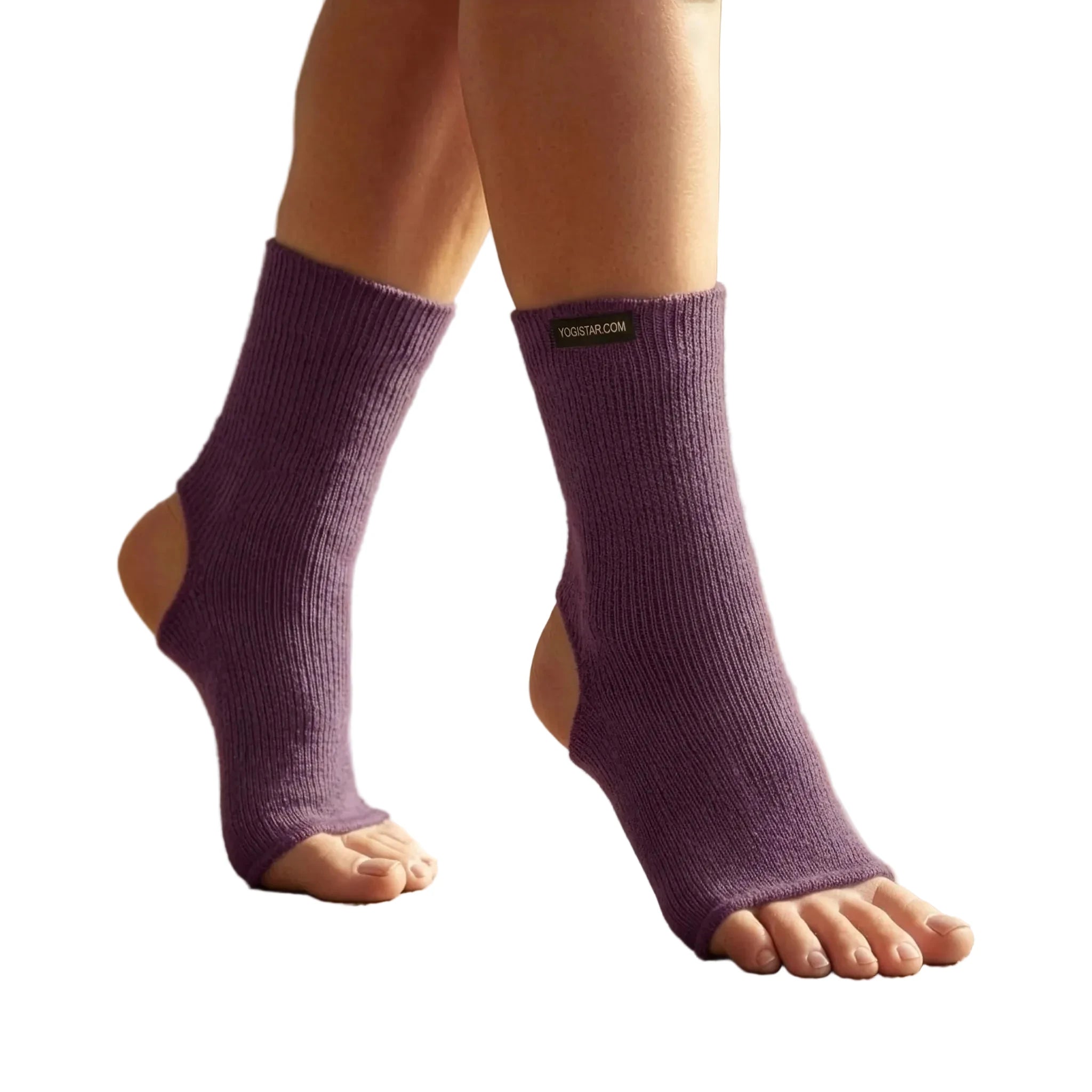 Yogistar - Κάλτσες για Γιόγκα - Elderberry Wool Μέγεθος: One Size - mykarma.gr