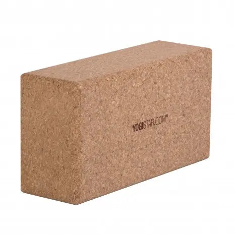 Yogistar Γιόγκα Props Block Basic Cork (Φελλός) Διαστάσεις: 22,5 × 12 × 7,4 cm Βάρος: 560 gr - mykarma.gr