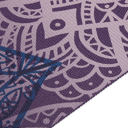 Gaiam  Στρώμα Yoga Purple Lattice Διαστάσεις: Μήκος: 173 εκ Πλάτος: 61 εκ Πάχος: 4 mm - mykarma.gr