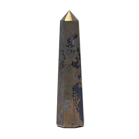 Φυσικό ορυκτό πέτρωμα-Οβελίσκος (Obelisk) Πυρίτης (Pyrite) Διαστάσεις: 8 x 2 cm