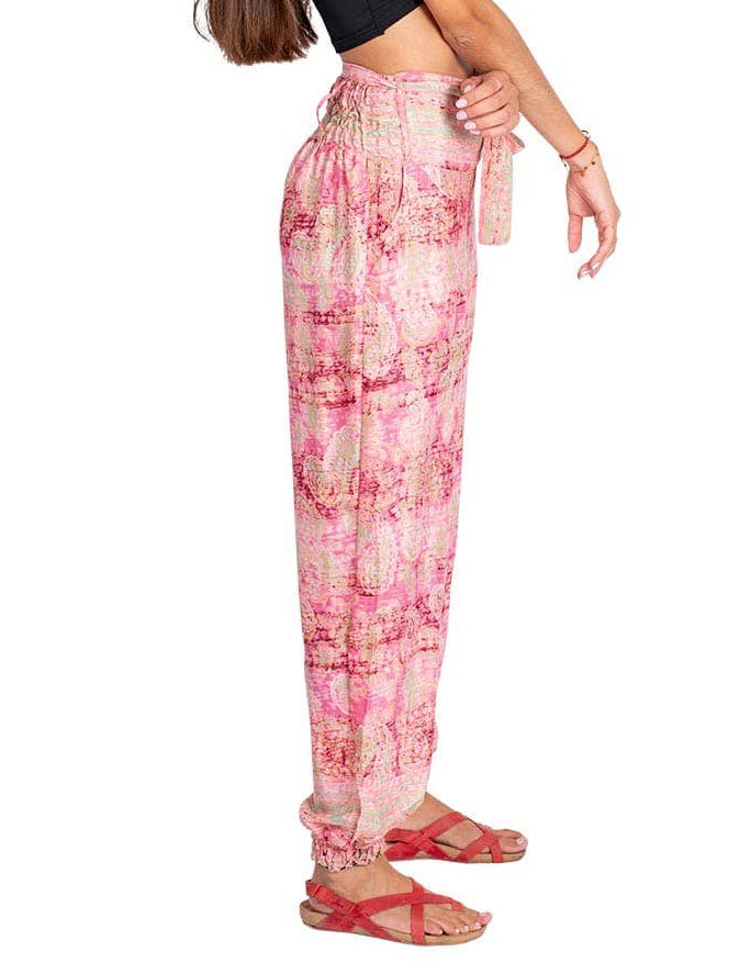 Women's Summer Trousers - KM0302A - mykarma.gr