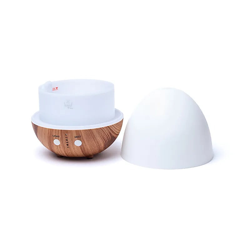 Ultrasonic aroma diffuser “Oval”-διαχυτής αρώματος για Αιθέριο έλαιο - καλώδιο USB & Led Περιεκτικότητα 200ml Μέγεθος:
15.8x13.6x13.6 - mykarma.gr
