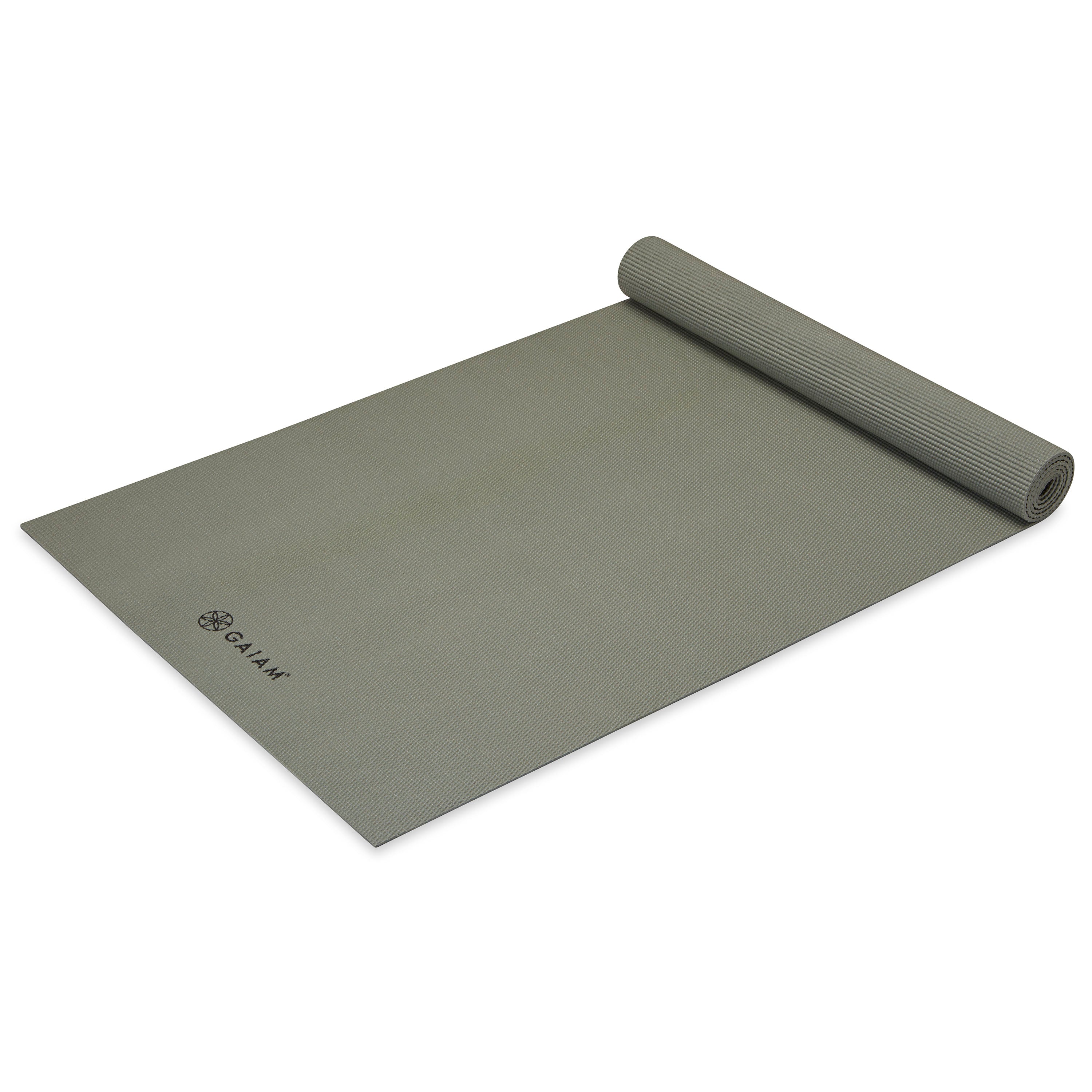 Gaiam Στρωμα Yoga Olive Solid Διαστάσεις: Μήκος: 173 εκ Πλάτος: 61 εκ Πάχος: 5 mm - mykarma.gr