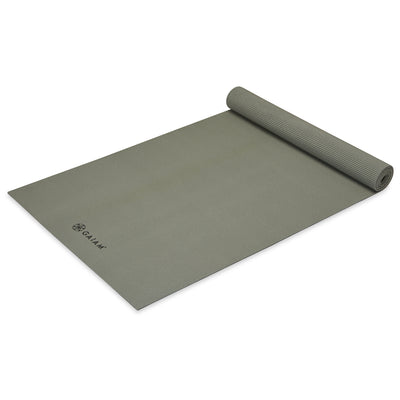 Gaiam Στρωμα Yoga Olive Solid Διαστάσεις: Μήκος: 173 εκ Πλάτος: 61 εκ Πάχος: 5 mm - mykarma.gr