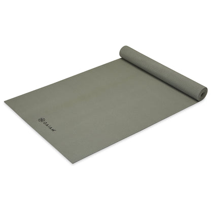 Gaiam Στρωμα Yoga Olive Solid Διαστάσεις: Μήκος: 173 εκ Πλάτος: 61 εκ Πάχος: 5 mm - mykarma.gr