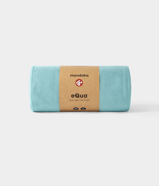 Manduka πετσέτα Στρώματος eQua® Yoga Towel - Blue Lotus  183 x 67 cm   400 g