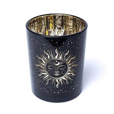 Κηροπήγιο “Sleeping Moon & Sun” Διαστάσεις: 10 x 12,5 cm - mykarma.gr