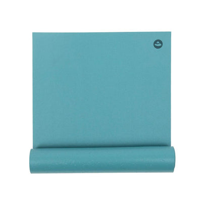 Bodhi στρώμα γιόγκα Premium Rishikesh PVC με δύο ελαστικούς ιμάντες - aqua  183 x 60 cm, 4.5 mm  1,9 kg - mykarma.gr