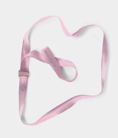 Manduka Ιμάντας - Unfold Yoga Strap - Cherry Blossom TD  244cm x 3,2cm - mykarma.gr