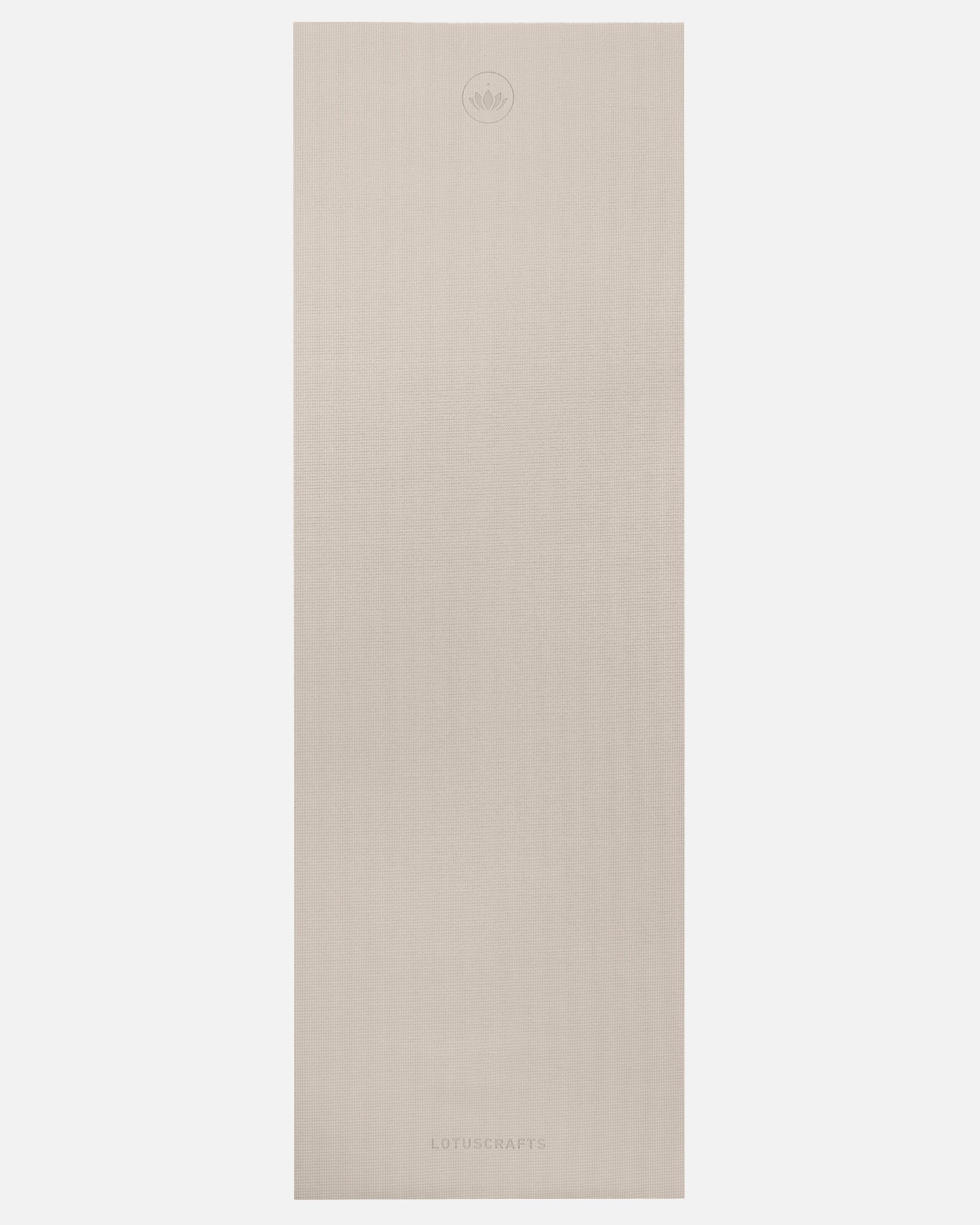 Lotuscrafts YOGA MAT MUDRA STUDIO-Light Taupe Διάσταση: 183 x 61 εκ Πάχος: 0,5 cm Βάρος: 1,2 kg - mykarma.gr