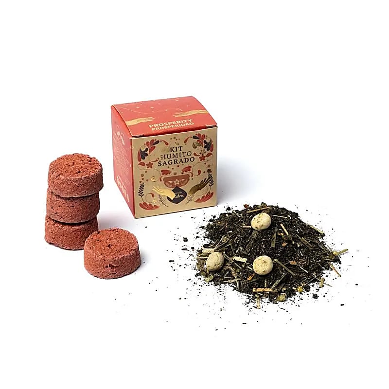 Θυμίαμα Sagrada Madre Premium Smudge Kit με Βενζόϊν,Yagra & Στόραξ «Ευημερία»  38 γρ - mykarma.gr