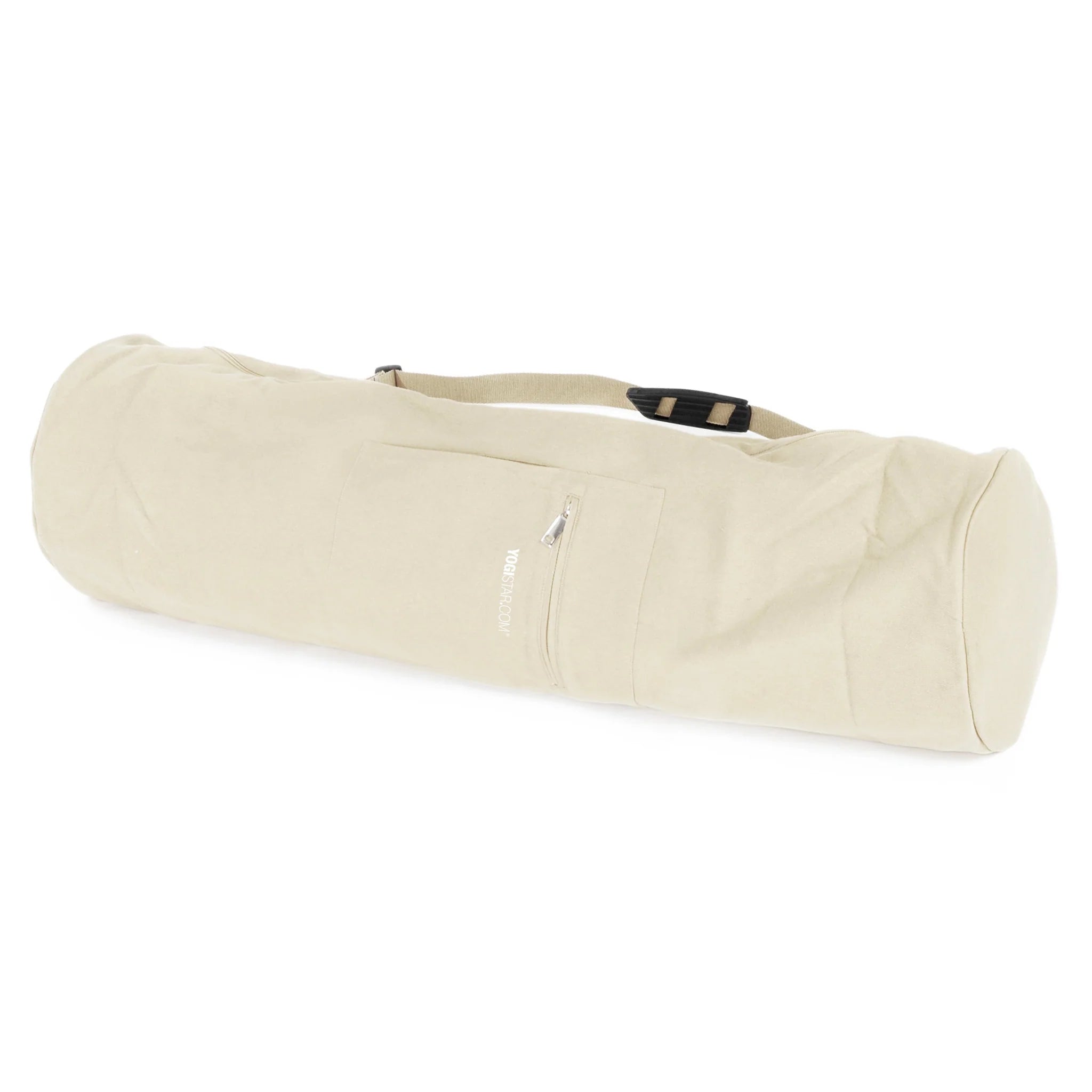 Yogistar- Τσάντα για στρώμα γιόγκα 'Basic' Zip - Extra Big - βαμβάκι - white - 80 x 25 cm - mykarma.gr