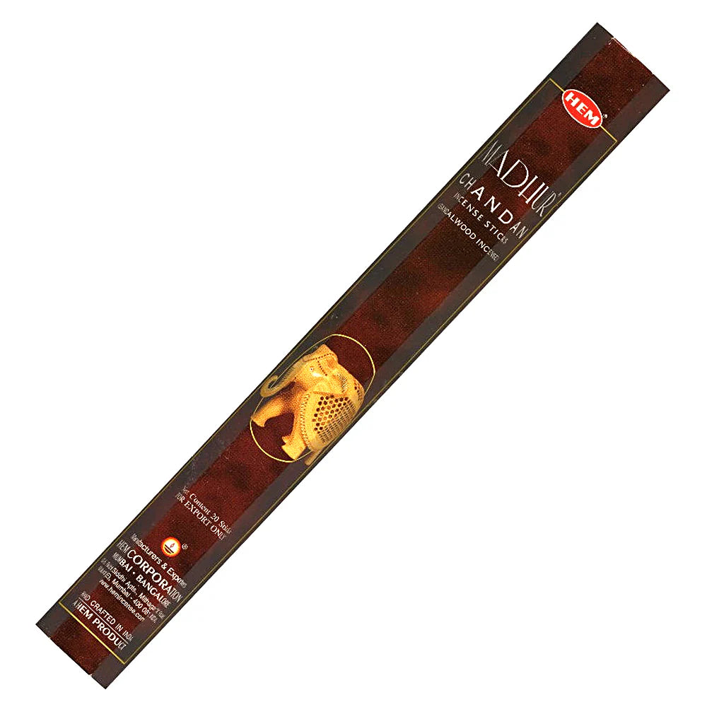 HEM Ινδικό Αρωματικό Στικ Madhur Chandan Sandalwood Σανταλόξυλο – 20g