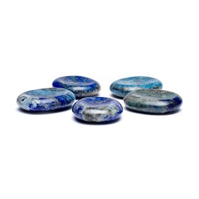 Πέτρα Ανησυχίας (Worry stone) - Λάπις Λάζουλι (Lapis Lazuli) Διαστάσεις: 2 x 2,5 εκ Η συσκευασία περιέχει 1 τεμάχιο - mykarma.gr