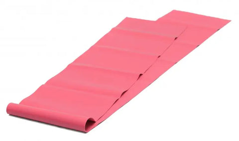 Yogistar-Pilates resistance band, latex-free - soft - red Διαστάσεις 152 x 15 x 0,3 cm