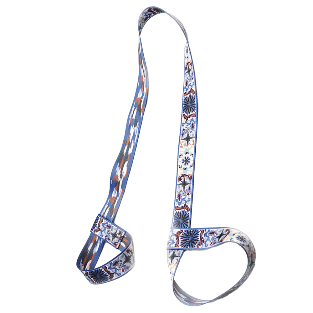 Ιμάντας Μεταφοράς για το στρώμα - Yoga mat Carrying Strap Mat Carrier - μπλε Διαστάσεις: 150 Χ 4 cm - mykarma.gr