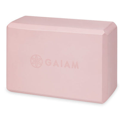 Gaiam - Yoga & Pilates block - Ballet Powder - τουβλάκι γιόγκα Διαστάσεις: 23 cm x 15 cm x 10 cm