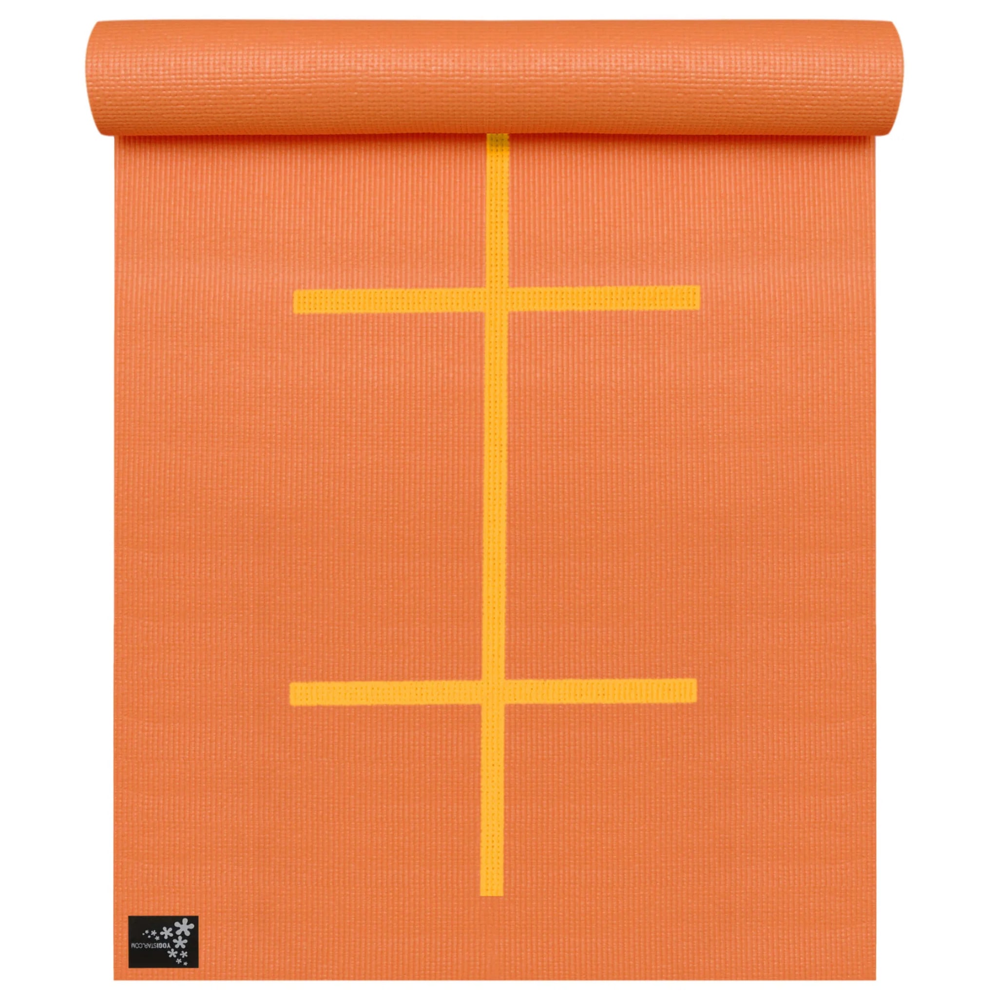 Yogistar - Yoga mat 'Plus - alignment'/Mango - Αντιολισθητικό στρώμα με ευθυγραμμίσεις για Yoga & Pilates Διαστάσεις: 195 cm x 61 cm x 5 mm Βάρος: 1,5 kg - mykarma.gr
