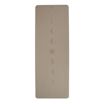 Bodhi - Στρώμα Yoga από φυσικό καουτσούκ & PU με Moon Phases - light taupe  185 x 66 cm  4 mm  2,5 kg - mykarma.gr
