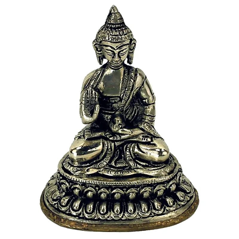 Dhyani Buddha - Amoghasiddhi Βούδα - μικρο αγαλματίδιο Βάρος: 330 g Διαστάσεις: 10 εκ - mykarma.gr