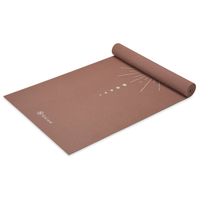 Gaiam  Στρώμα Yoga Cinnamon Vision Διαστάσεις: Μήκος: 173 εκ Πλάτος: 61 εκ Πάχος: 5 mm - mykarma.gr