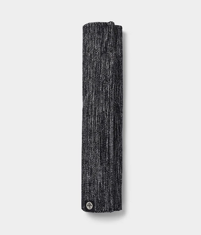 Manduka SHALA YOGA RUG - Χειροποίητο χαλάκι Yoga που διπλώνει - βαμβακι - Black Heather Βάρος: 1,1 kg Διαστάσεις: ≈180cm x 70cm - mykarma.gr