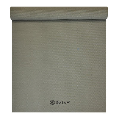 Gaiam Στρωμα Yoga Olive Solid Διαστάσεις: Μήκος: 173 εκ Πλάτος: 61 εκ Πάχος: 5 mm - mykarma.gr