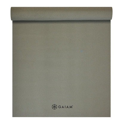 Gaiam Στρωμα Yoga Olive Solid Διαστάσεις: Μήκος: 173 εκ Πλάτος: 61 εκ Πάχος: 5 mm - mykarma.gr