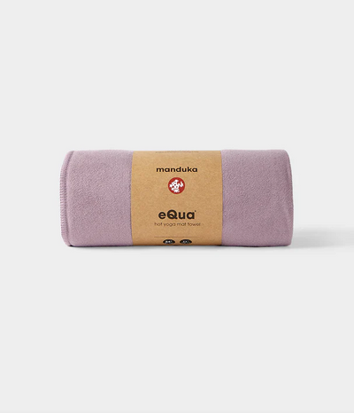 Manduka πετσέτα Στρώματος eQua® Yoga Towel - Elderberry  183 x 67 cm   400 g - mykarma.gr