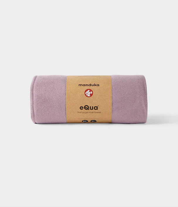 Manduka πετσέτα Στρώματος eQua® Yoga Towel - Elderberry  183 x 67 cm   400 g - mykarma.gr