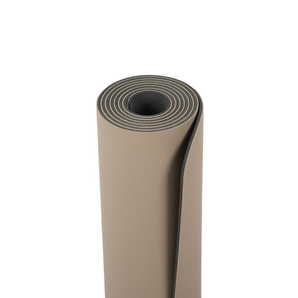 Bodhi - Στρώμα Yoga από φυσικό καουτσούκ & PU με Moon Phases - light taupe  185 x 66 cm  4 mm  2,5 kg - mykarma.gr