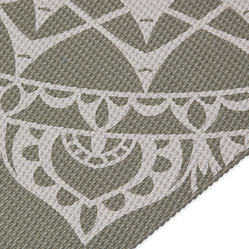 Gaiam  Στρώμα Yoga Olive Marrakesh Διαστάσεις: Μήκος: 173 εκ Πλάτος: 61 εκ Πάχος: 5 mm - mykarma.gr