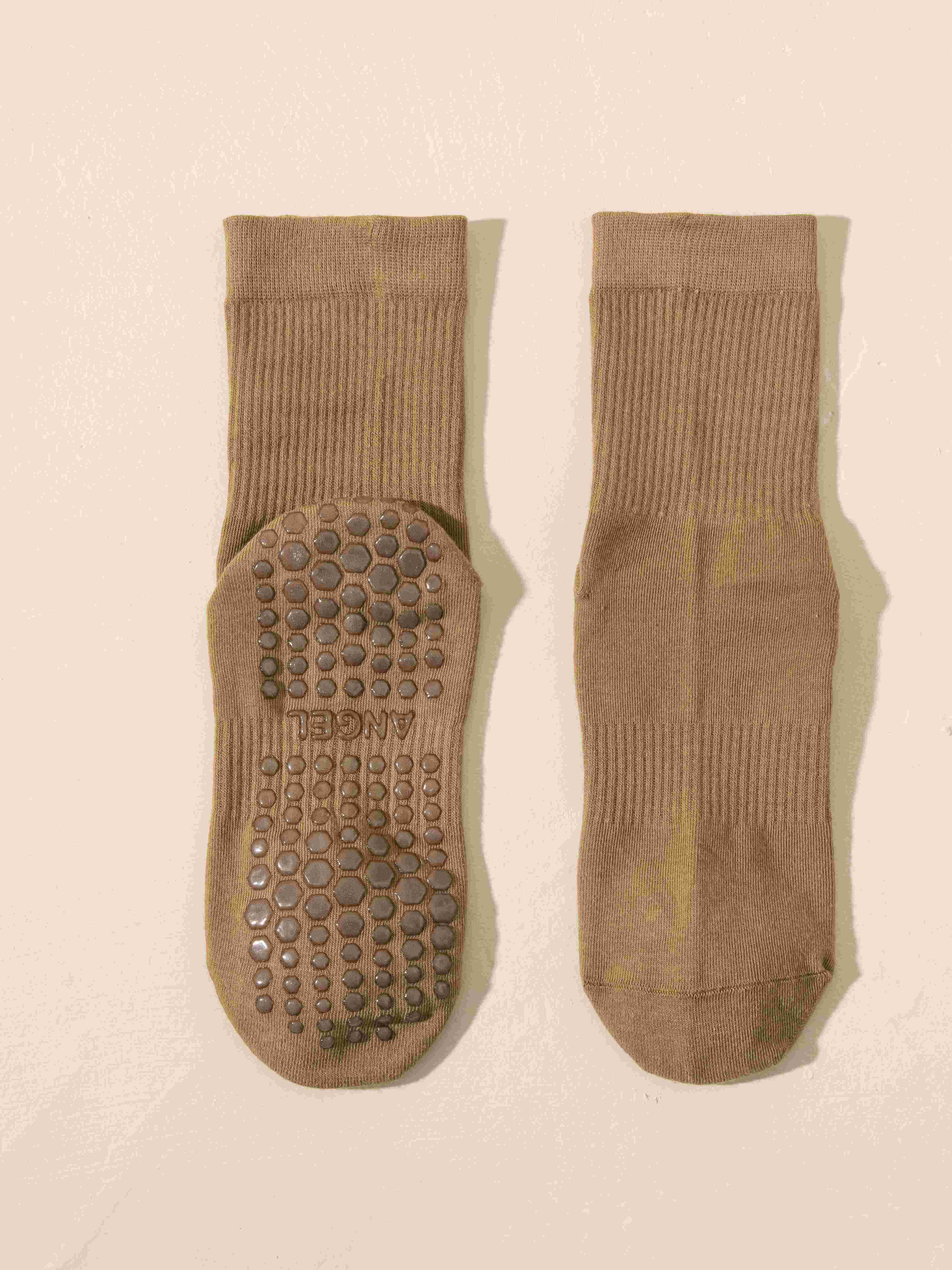 Αντιολισθητικές Κάλτσες - Non-Slip Socks Mid-Calf – Yoga & Pilates - ποικιλία χρωμάτων  No 36-41