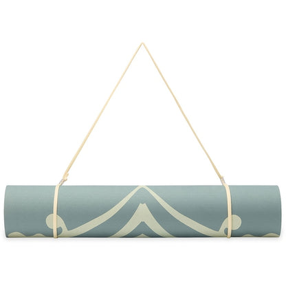 Gaiam Performance Yoga Mat - Στρώμα TPE με ιμάντα μεταφοράς - Iceberg Sundial Layers Διαστάσεις: Μήκος: 173 εκ Πλάτος: 61 εκ Πάχος: 6 mm