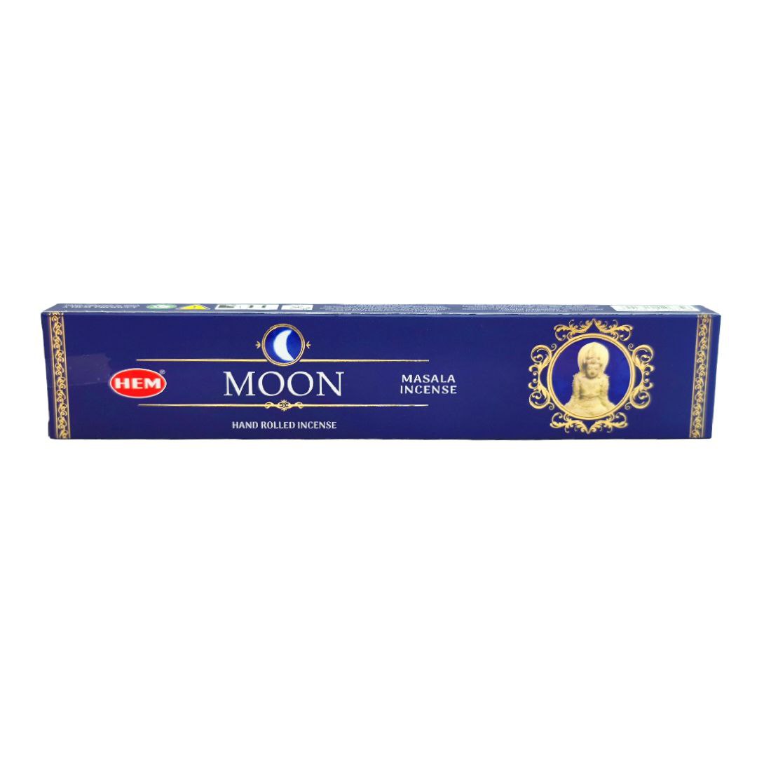 HEM Hand Rolled Masala Incense Sticks – Άρωμα Moon – 15g