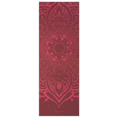Gaiam Premium Στρώμα Yoga Cherry Sundial Layers Διαστάσεις: Μήκος: 173 εκ Πλάτος: 61 εκ Πάχος: 5 mm - mykarma.gr