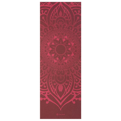 Gaiam Premium Στρώμα Yoga Cherry Sundial Layers Διαστάσεις: Μήκος: 173 εκ Πλάτος: 61 εκ Πάχος: 5 mm