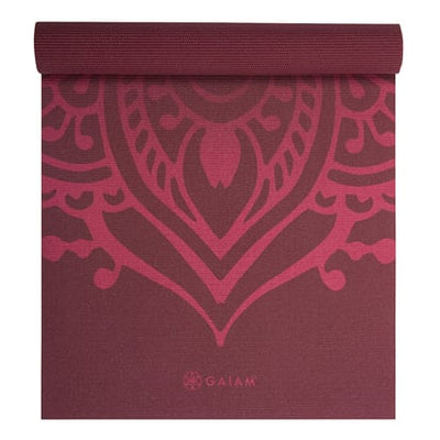 Gaiam Premium Στρώμα Yoga Cherry Sundial Layers Διαστάσεις: Μήκος: 173 εκ Πλάτος: 61 εκ Πάχος: 5 mm - mykarma.gr