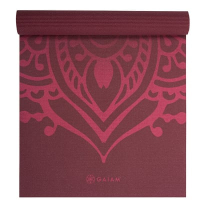 Gaiam Premium Στρώμα Yoga Cherry Sundial Layers Διαστάσεις: Μήκος: 173 εκ Πλάτος: 61 εκ Πάχος: 5 mm