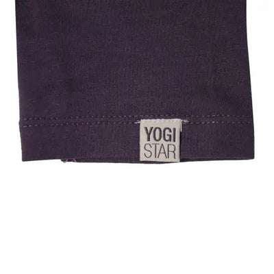 Yogistar - Γιόγκα Κολάν Yoga Leggings Basic απο Οργανικό Βαμβάκι - elderberry - Medium - mykarma.gr