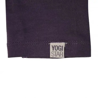Yogistar - Γιόγκα Κολάν Yoga Leggings Basic απο Οργανικό Βαμβάκι - elderberry - Medium - mykarma.gr