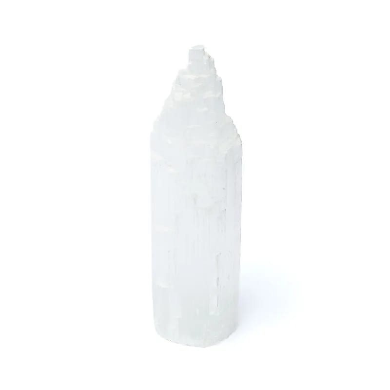 Φυσικό ορυκτό πέτρωμα - Selenite Iceberg - Σεληνίτης Βουνό Διαστάσεις: ± 15 x 4,5 εκ Βάρος: ± 300 γρ - mykarma.gr
