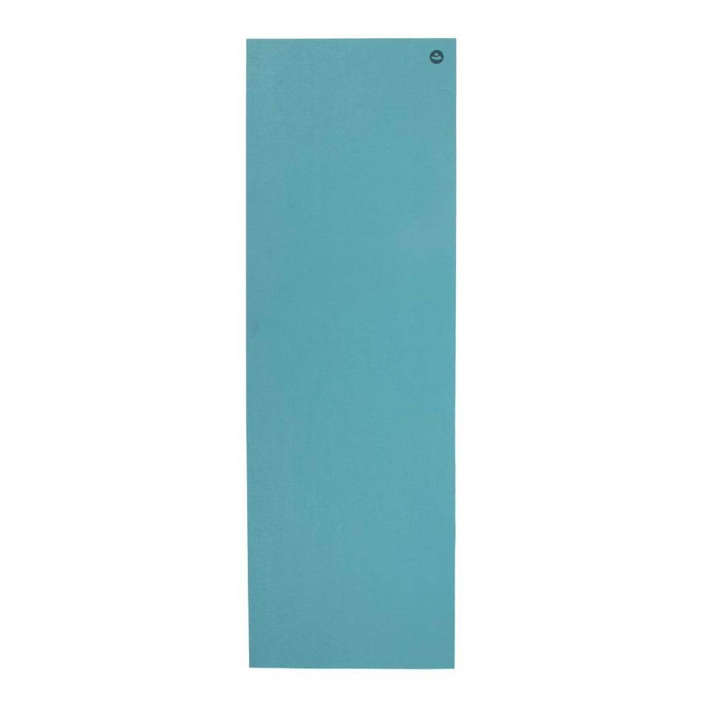 Bodhi στρώμα γιόγκα Premium Rishikesh PVC με δύο ελαστικούς ιμάντες - aqua  183 x 60 cm, 4.5 mm  1,9 kg - mykarma.gr