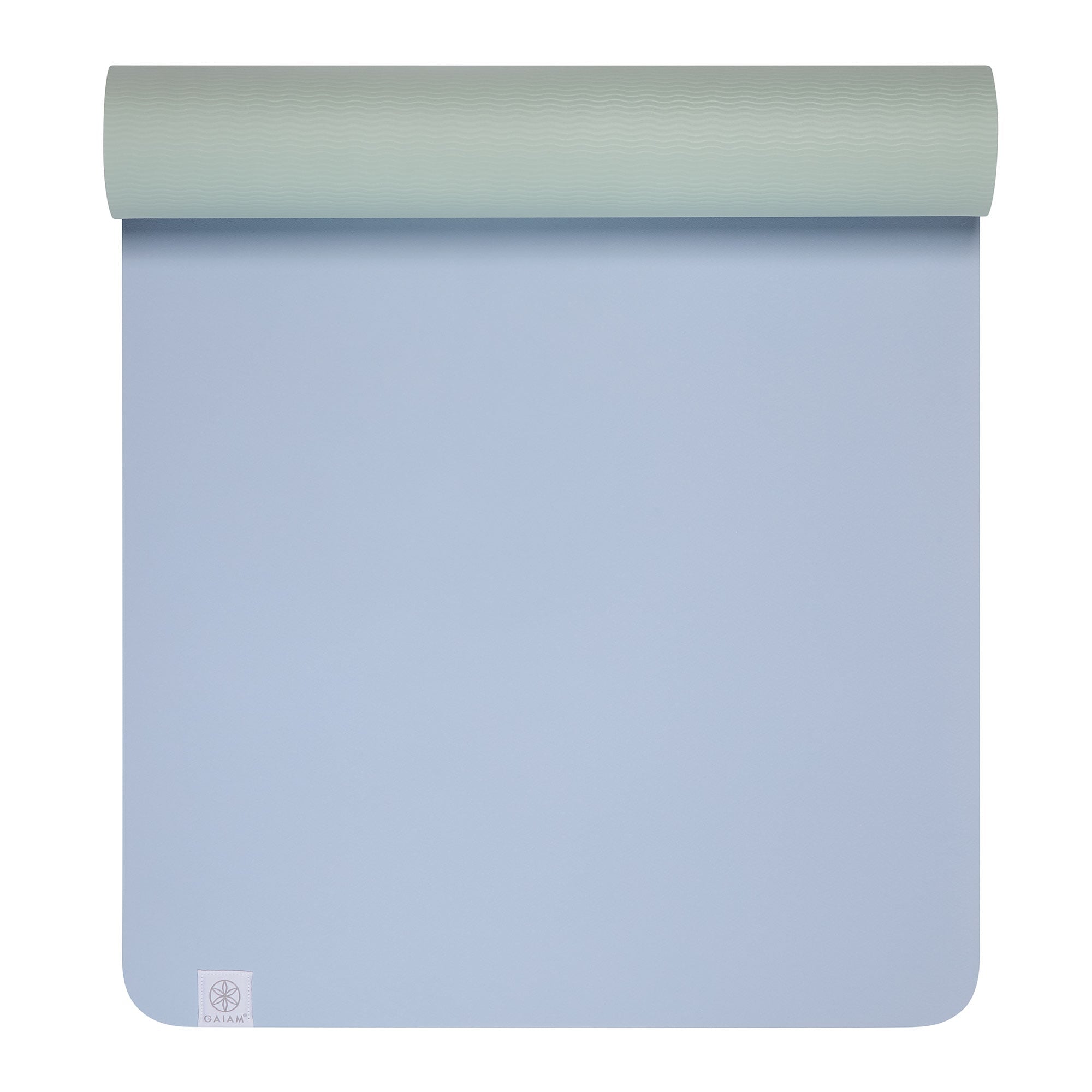 Gaiam Performance Yoga Mat - Στρώμα TPE με ιμάντα μεταφοράς - Chambray Sea Salt Διαστάσεις: Μήκος: 173 εκ Πλάτος: 61 εκ Πάχος: 6 mm - mykarma.gr
