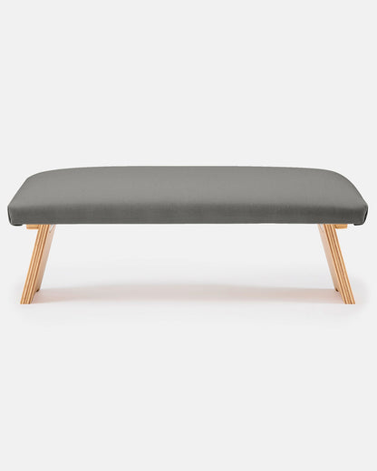 Lotuscrafts Ξύλινος Πάγκος Διαλογισμού “Dharma” (Meditation Bench) με αναδιπλούμενα πόδια - Anthracite Βάρος: 2,2 kg Διαστάσεις: 46 × 19,5 cm - mykarma.gr