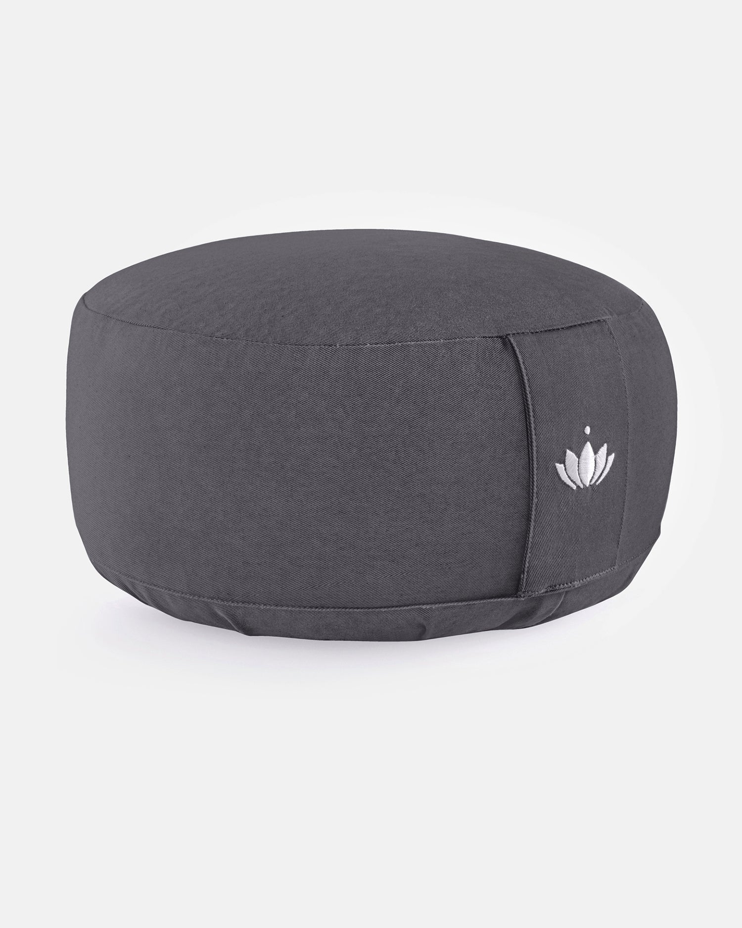 Lotuscrafts Μαξιλάρι διαλογισμού Lotus - Anthracite Διαστάσεις: 31 × 15 εκ - mykarma.gr