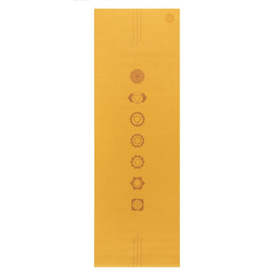 Bodhi Στρώμα γιόγκα Leela “Chakralign” - mango  183 x 60 cm, 4.5 mm  Βάρος: 1,4 kg - mykarma.gr